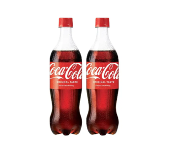 Coca-Cola Soft Drink (750 ml) – Pack of 2