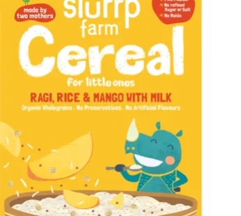 Slurrp Farm Cereal (Ragi, Rice & Mango)