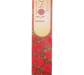 (SKU: 1086) Mysore Sandal Rose Agarbathi